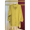 Nuss 3001 Oversize Basic Gömlek OLİVE