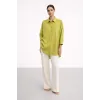 Nuss 3001 Oversize Basic Gömlek OLİVE