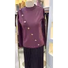 nuss triko tunik bordo 206