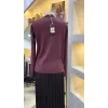 nuss triko tunik bordo 206