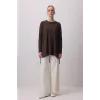 nuss triko tunik kahve k116
