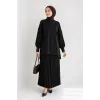 nuss triko tunik siyah 116
