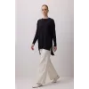 nuss triko tunik siyah 116