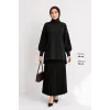 nuss triko tunik siyah 116