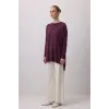 nuss triko tunik vişne k116