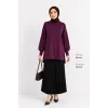 nuss triko tunik vişne k116