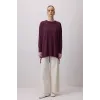nuss triko tunik vişne k116