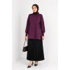 nuss triko tunik vişne k116