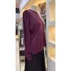 nuss triko tunik vişne k116