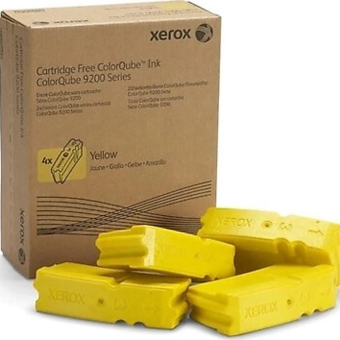 Xerox ColorQube 9201-9302 Sarı Orjinal Katı Mürekkep 4Lü