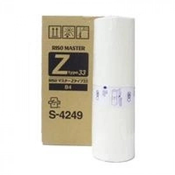 Riso S-4249 S-8133 Orjinal B4 Master RZ200 RZ230 RZ370 RZ770