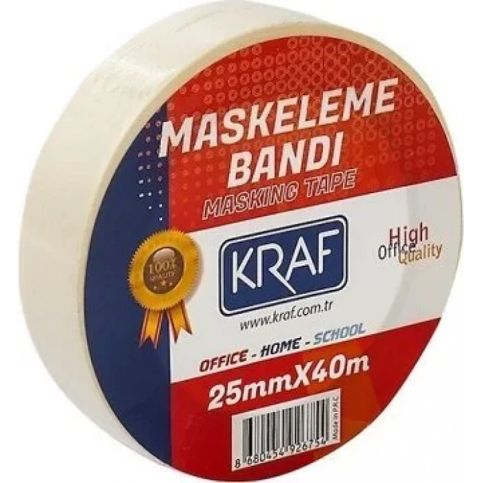KRAF MASKELEME BANDI 25MMX40M 4025G