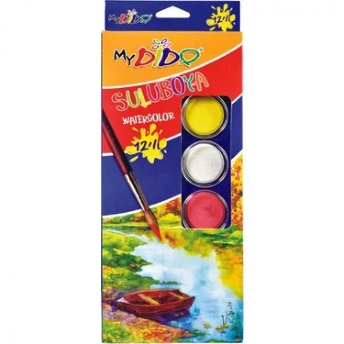 SÜDOR MYDİDO SULU BOYA 12 Lİ ORTA MY0125