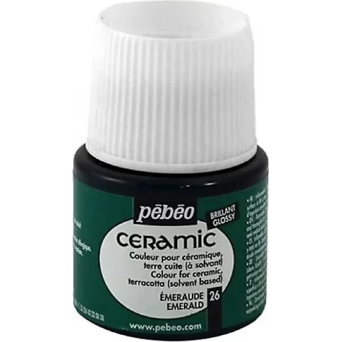 PEBEO 025*26 SERAMİK BOYASI 45 ML ŞİŞE Emerald