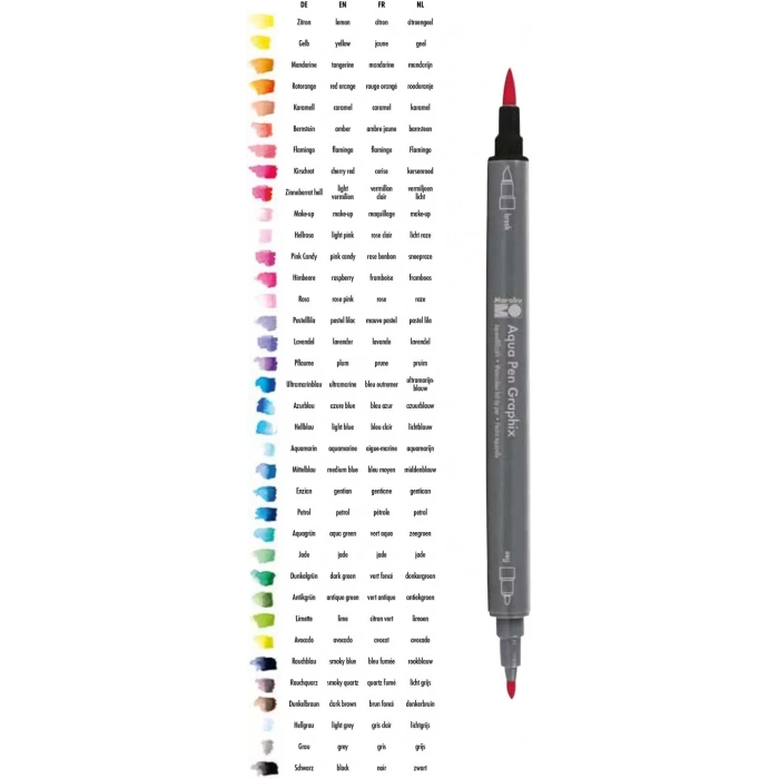MARABU AQUA PEN GRAPHİX SİYAH MA-01450003073