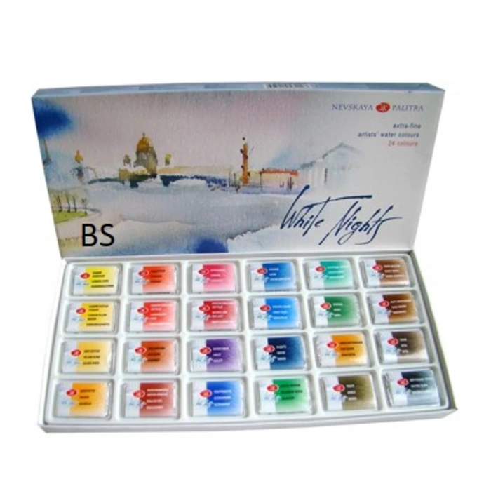 ST. PETERSBURG WHİTE NİGTHS WATERCOLOUR SET 24 R