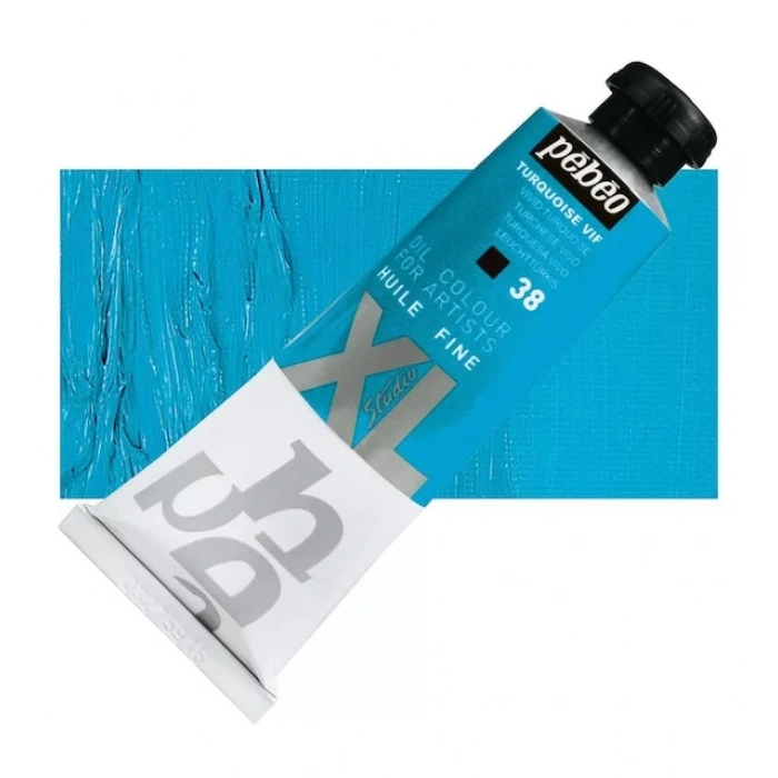 PEBEO 37 ML HUILE FINE XL YAĞLI BOYA Vivid Turquoise 937/38