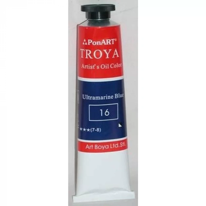 PONART TROYA YAĞLI BOYA KADMİUM KIRMIZI 170 ML PTYB170-12