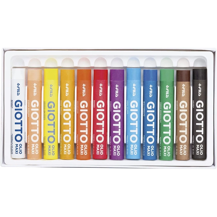 GİOTTO OLİO YAĞLI PASTEL (SİLİNDİR) 12Lİ KUTU 293000