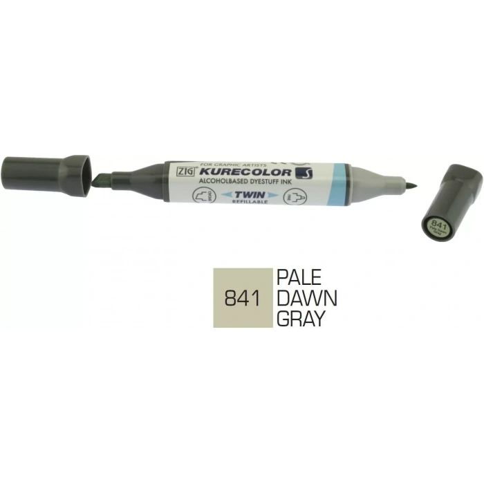 ZIG KURECOLOR TWIN S KC-3000 841 PALE DAWN GRAY