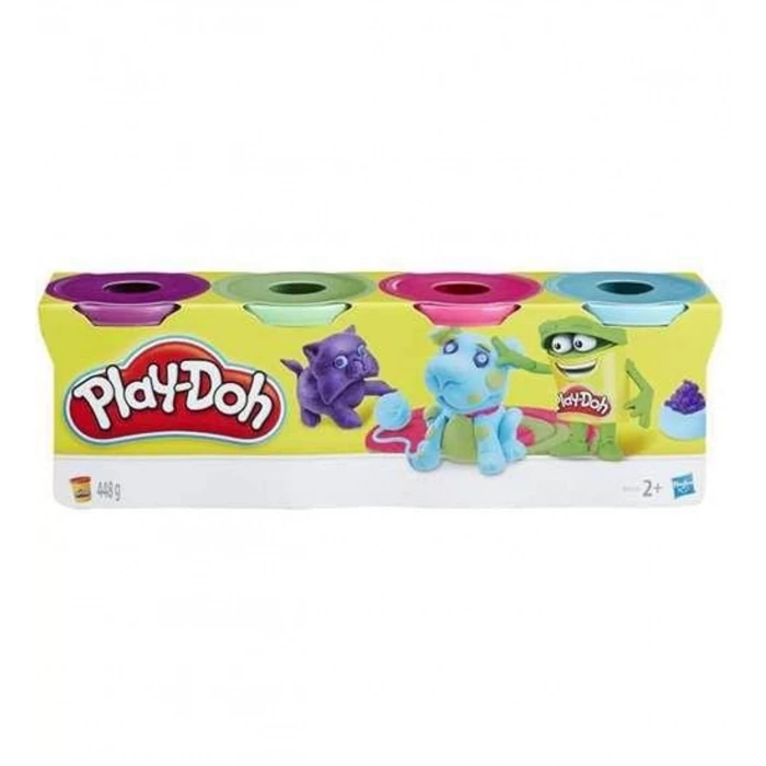 PLAY-DOH OYUN HAMURU 4LU 448Gr. (PRM) GR B5517