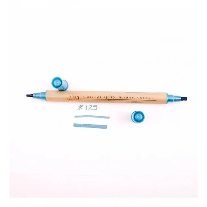 ZIG KALİGRAFİ KALEMİ METALİK MS-8400 125 BLUE