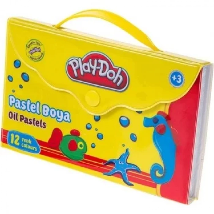PLAY-DOH PASTEL BOYA 12 RENK ÇANTALI  PA005