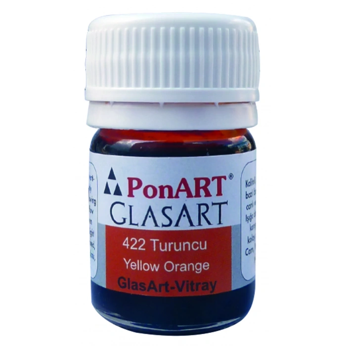 PONART GLASS ART 20 ML TURUNCU PGA20-422