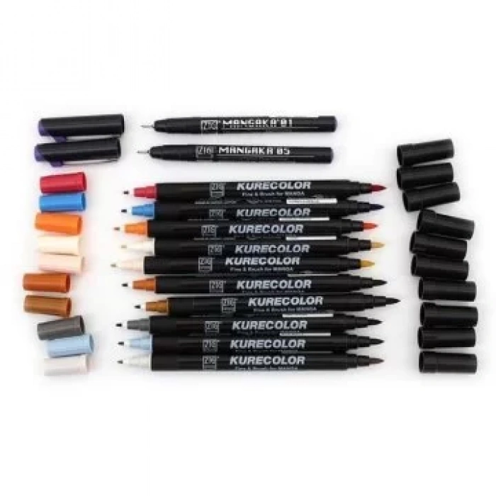 ZIG MANGAKA FINE&BRUSH CNKC-2200 508 GREEN