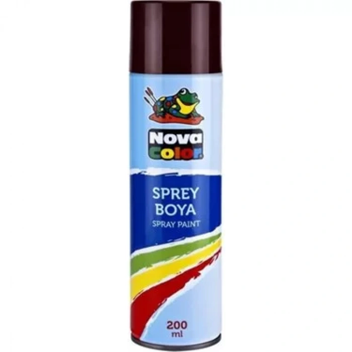 NOVA COLOR SPREY BOYA KAHVE 200 ML NC-806