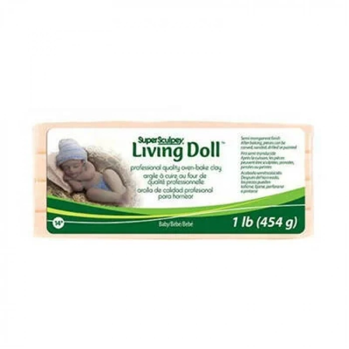 SCULPEY SUPER SCULPEY LİVİNG DOLL-BABY 454GR S-ZSLD4