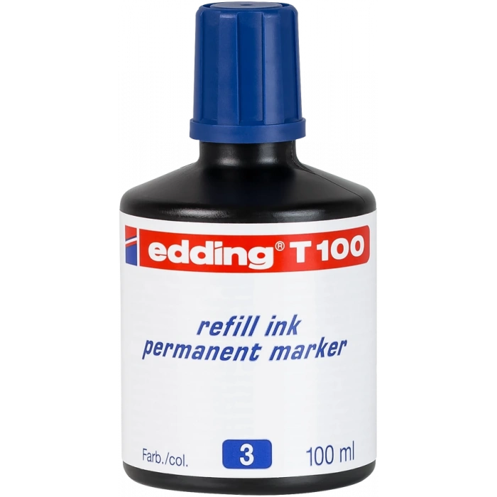 EDDİNG MÜREKKEP 100 ML MAVİ (E-T100)