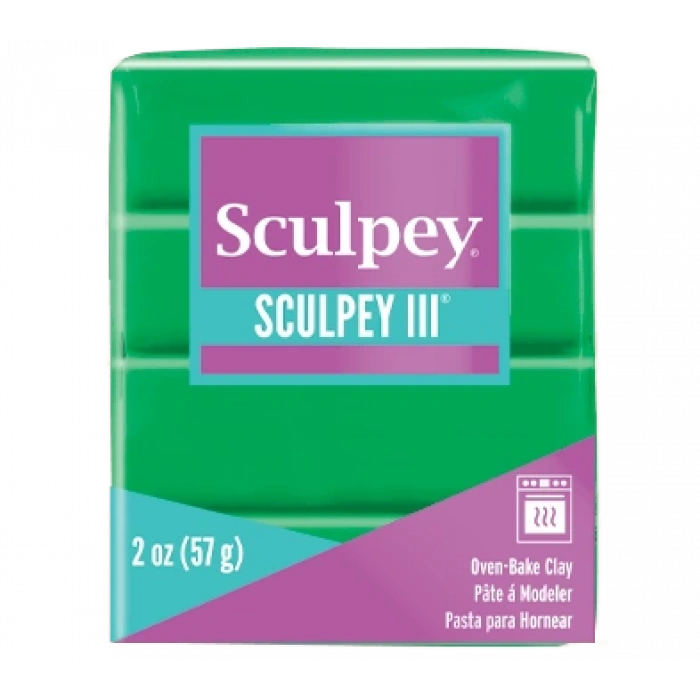 SCULPEY III POLİMER KİL ZÜMRÜT YEŞİL 57GR S-302323