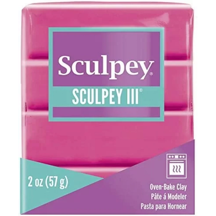 SCULPEY III POLİMER KİL PEMBE 57GR S-3021142