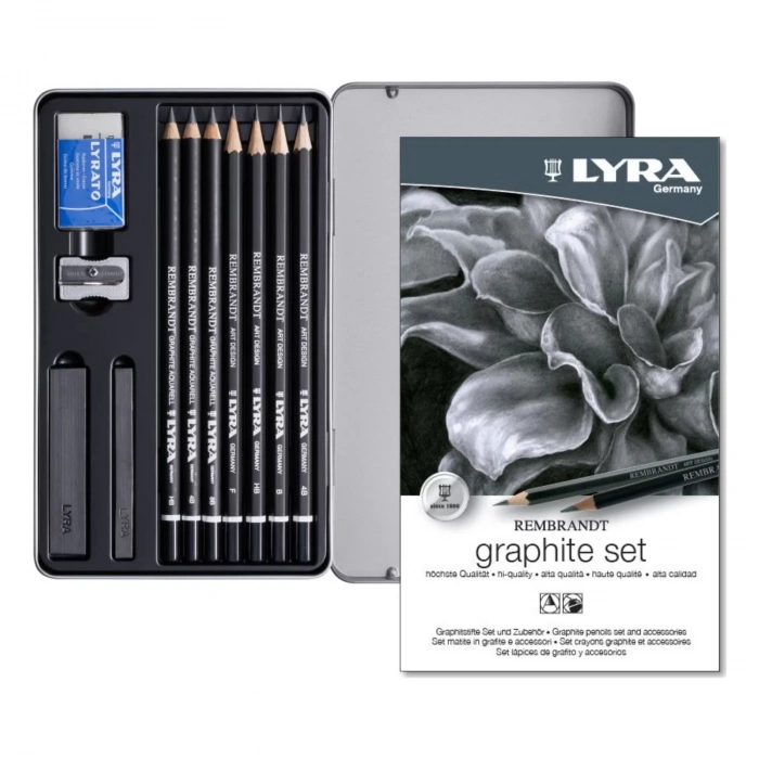 LYRA REMBRANDT 11Lİ METAL KUTU GRAPHİTE SET BOX L2051111
