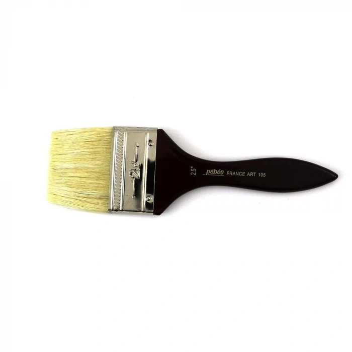 PEBEO NO:P105-2.5 BEYAZ YASSI GENİŞ FIRÇA