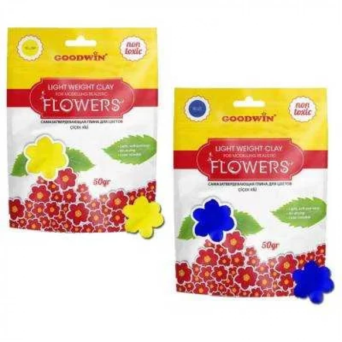 GOODWİN ÇİÇEK KİLİ MAVİ 50 GR GWF-05