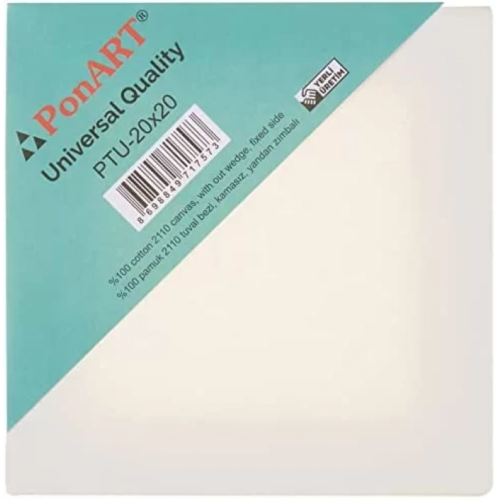 PONART 20X20CM UNİVERSAL SERİ TUVAL PTU-20x20