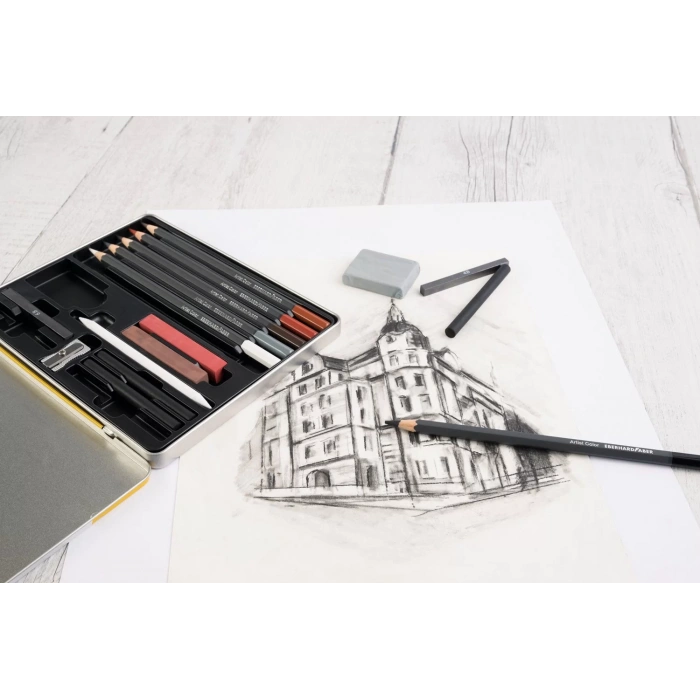 EF DRAWING SET ARTIST COLOR 16 LI 516916