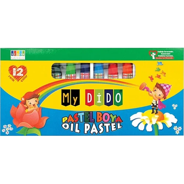 SÜDOR MYDİDO PASTEL BOYA 12 RENK SD622