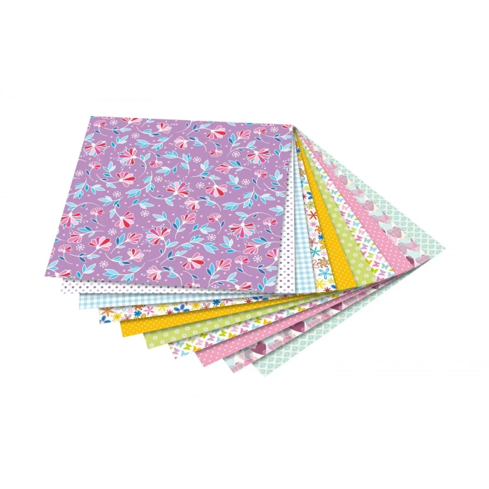 FOLİA ORİGAMİ KAĞIDI 15X15 BAHAR 50 TABAKA FO-497-1515