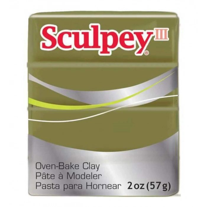 SCULPEY III POLİMER KİL CAMOUFLAGE 57GR