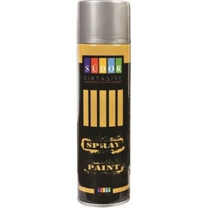 SÜDOR SPREY BOYA 200 ML GRİ GÜMÜŞ SPR200-01