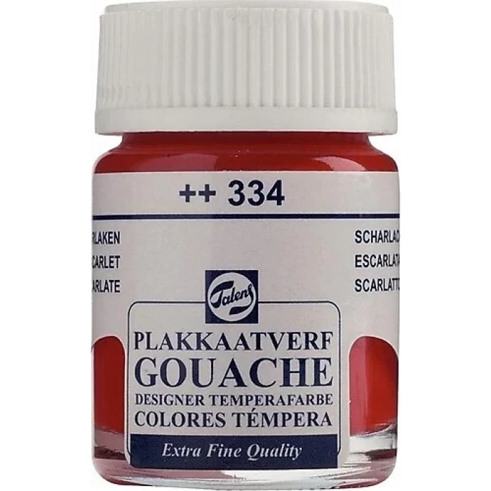 TALENS GUAJ BOYA CAM ŞİŞE  GOUACHE JAR 16ML SCARLET RT08163342