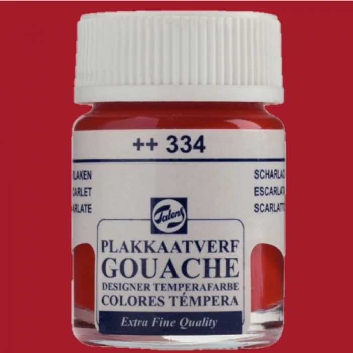 TALENS GUAJ BOYA CAM ŞİŞE  GOUACHE JAR 16ML SCARLET RT08163342