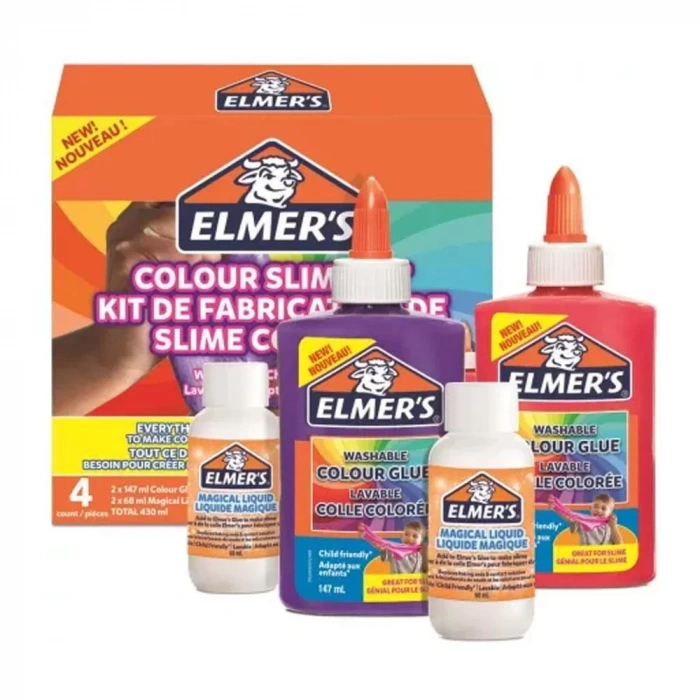 ELMERS SLİME KİT RENKLİ ŞEFFAF 2109494