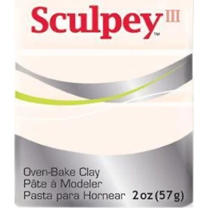 SCULPEY III POLİMER KİL TRANCLUCENT 57GR S-302010