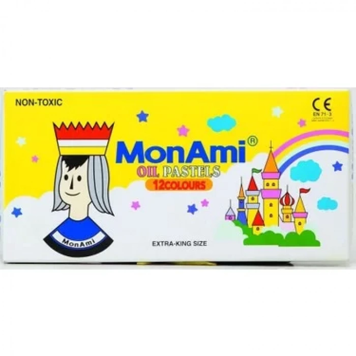 MONAMI PASTEL BOYA 12LI