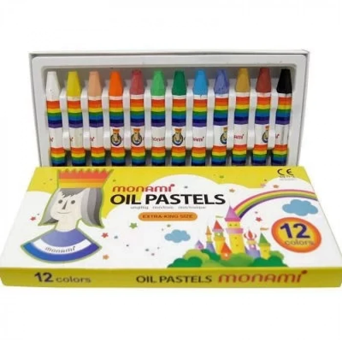 MONAMI PASTEL BOYA 12LI