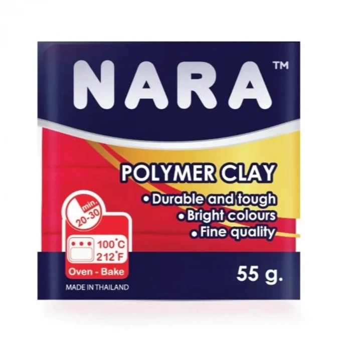 BİGPOİNT NARA POLİMER KİL 55 GRAM PM48 PRİMARY RED BPNPM48